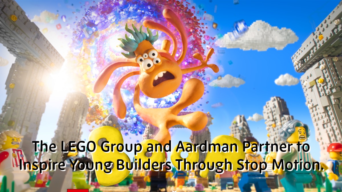 The LEGO Group and Aardman Partner to Inspire Creativity in Young Builders Through Stop Motion.