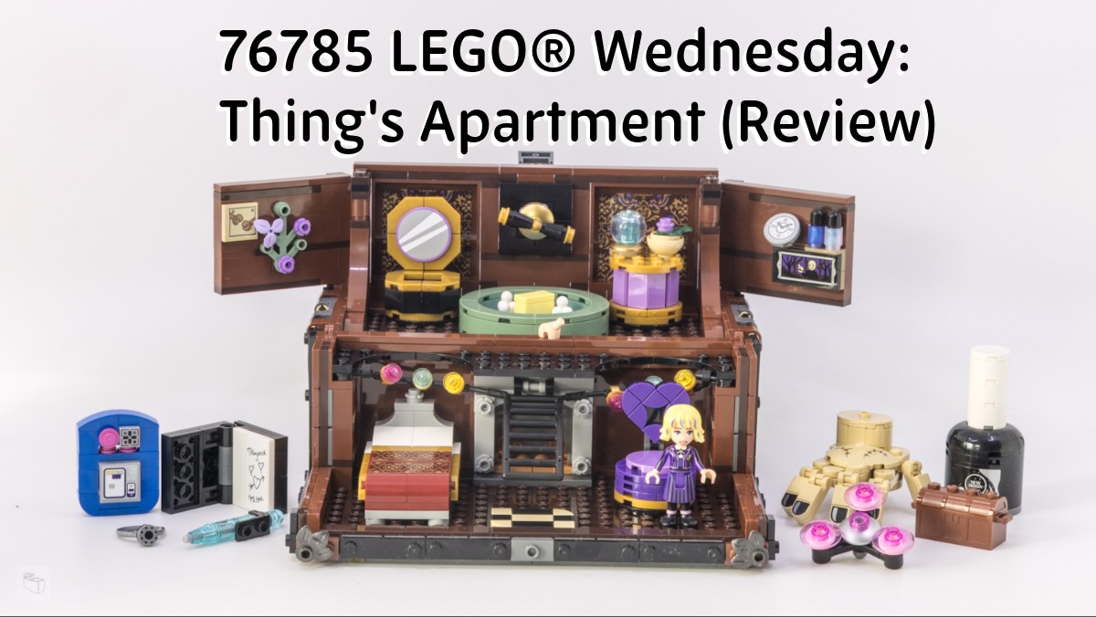 76785 LEGO® Wednesday: Thing’s Apartment (review)