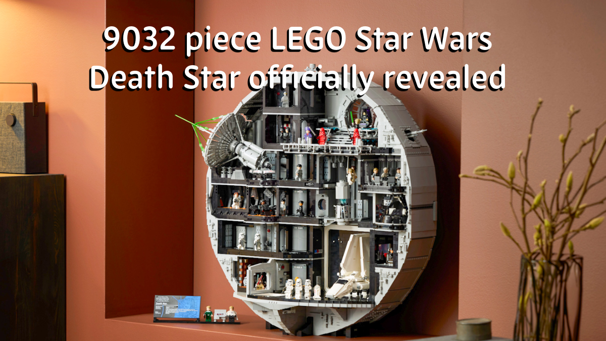 New 75419 LEGO® Star Wars Death Star has a reduced footprint and over 9000 pieces.
