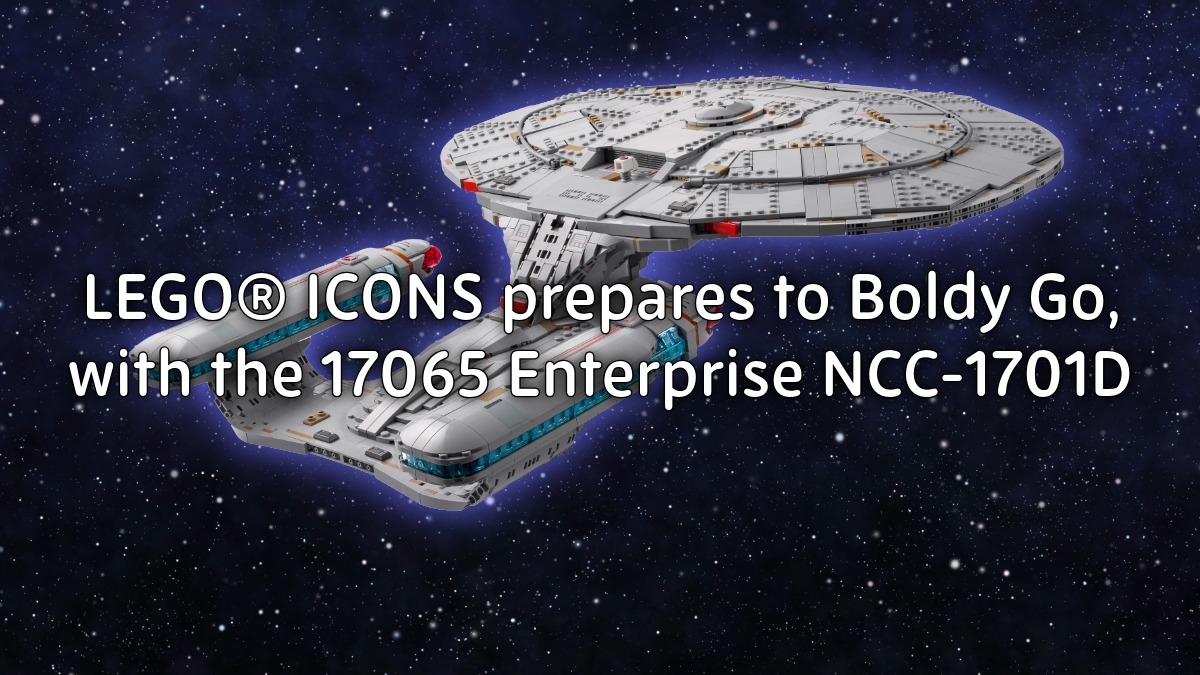 LEGO® ICONS Prepares to Boldly Go. 10365