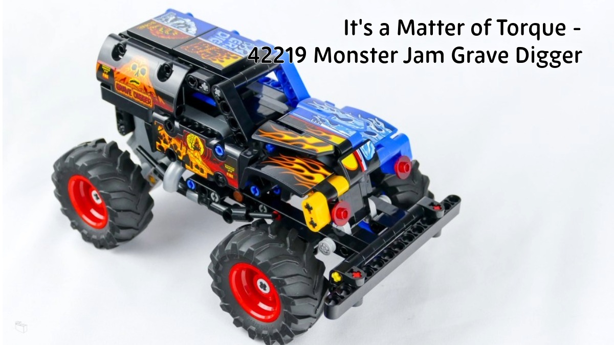 It’s a matter of torque – 42219 Monster Jam Grave Digger [review]
