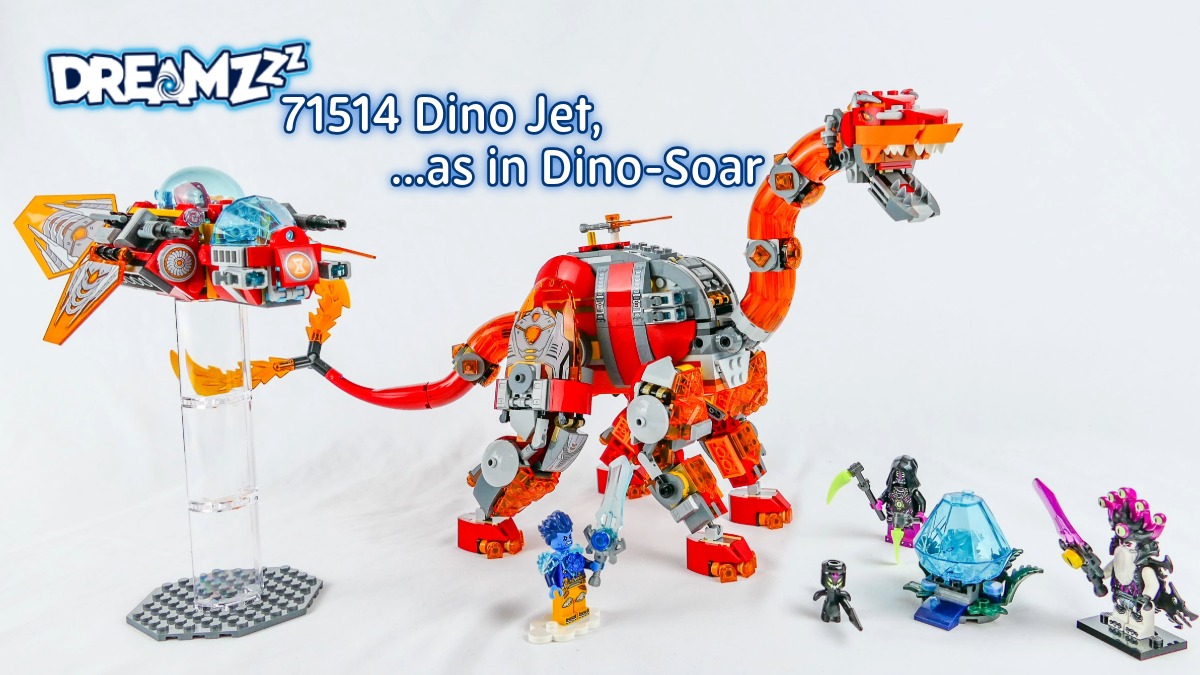 LEGO DREAMZZz 71514 Dino Jet, as in Dino-Soar [review]