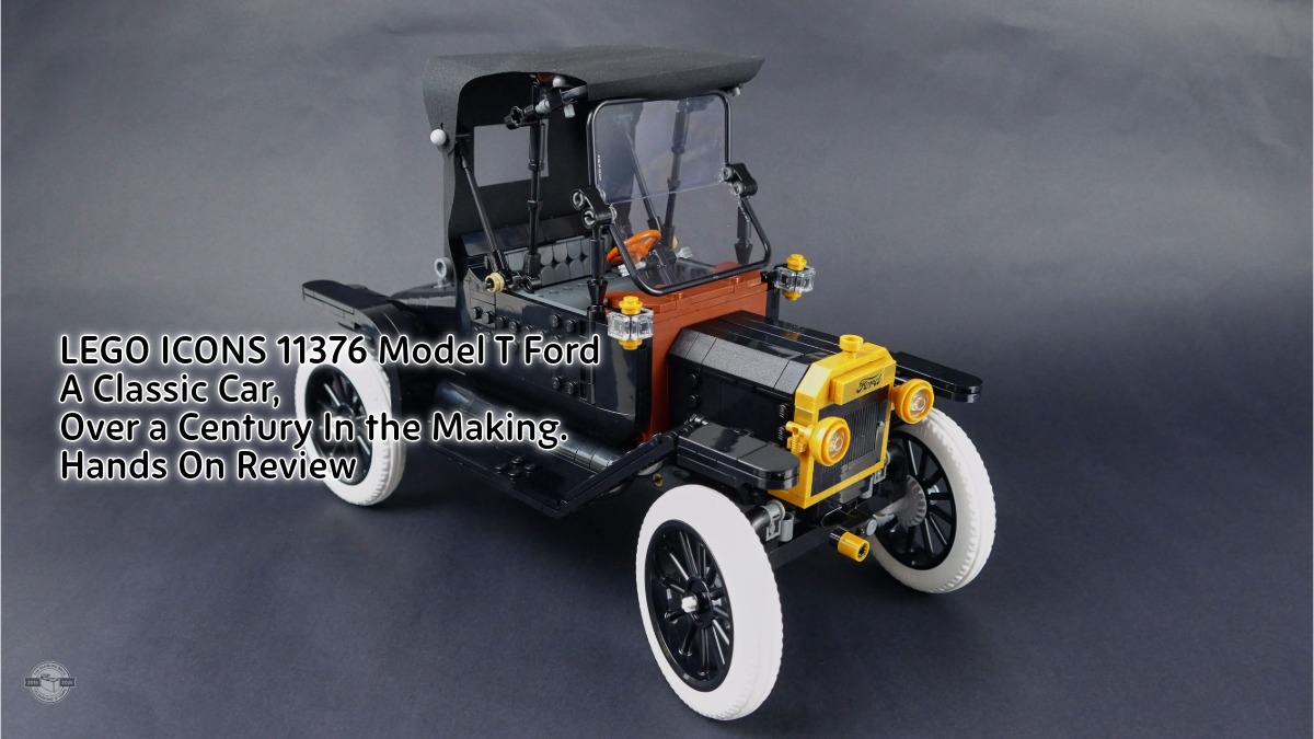 LEGO® ICONS 11376 Model T Ford: A Classic Car, Over a Century in the Making