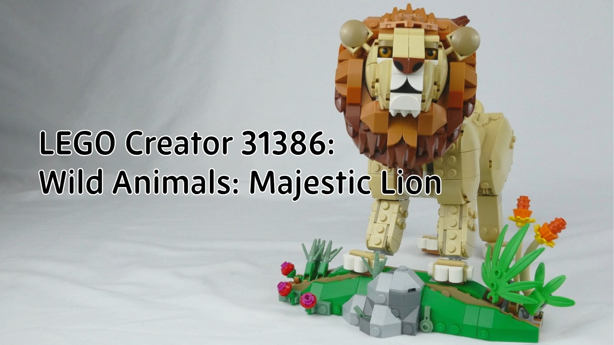 LEGO Creator 31386 Wild Animals Majestic Lion (Africa)