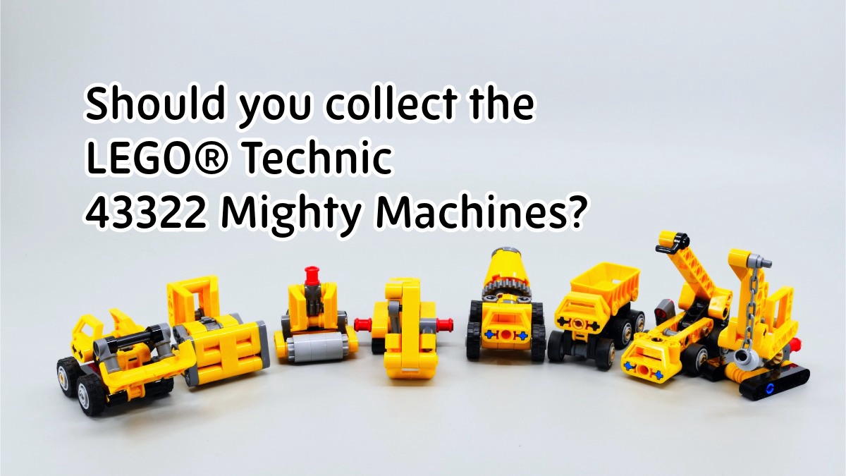 The Might of 42233 Mighty Machines series 1 (Review)