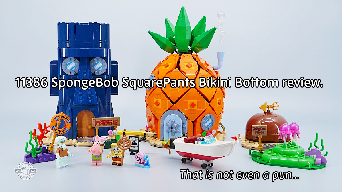 11386 SpongeBob SquarePants Bikini Bottom review, and that is not even a pun